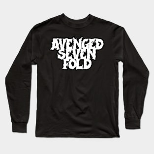 avenged font Long Sleeve T-Shirt